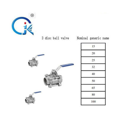 SS304 فولاد ضد زنگ 2 عدد شیر توپی زن رزوه بهداشتی BSP رزوه NPT 1/2 اینچ