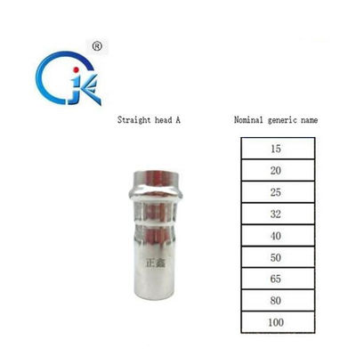 اتصالات لوله پرس فیت SS304L آداپتور زن آداپتور DN15mm جعلی جعلی