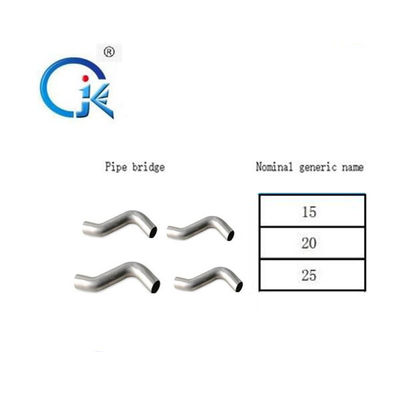 نوع M / نوع V اتصالات پرس اینوکس نیکل سفید پرس فیت زانویی