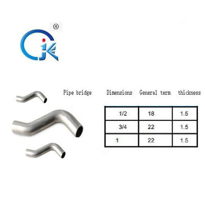اتصالات مطبوعاتی OEM V Profile 1.6MPa فولاد ضد زنگ خم 90 درجه