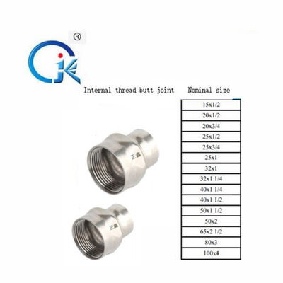 DN15-DN100 M مشخصات اتصالات مطبوعاتی اتصالات لغزشی نمونه فولاد کربنی رایگان