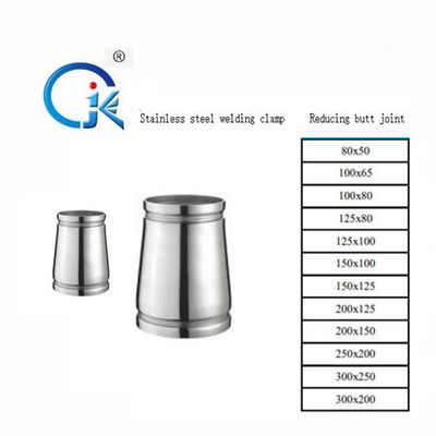 اتصالات شیاردار لوله SS304 ISO9000 DIN