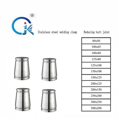 اتصالات شیاردار لوله SS304 ISO9000 DIN
