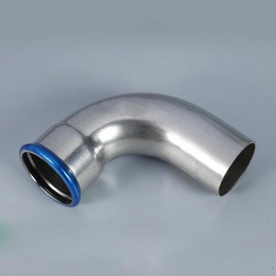 نمونه رایگان اتصالات لوله SS 304l، زانویی 90 درجه ضد زنگ