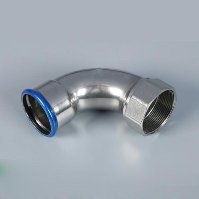 اتصالات فشاری فولاد کربنی DN15-DN100 / اتصالات خم لوله با حلقه O HNBR