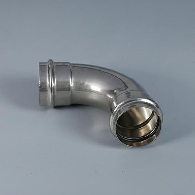 اتصالات لوله شیاردار ISO9001 / لوله مویرگی فولاد ضد زنگ 304 برای مایع