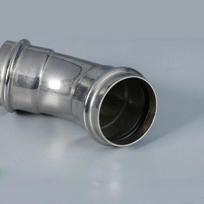 اتصالات فشاری فولاد کربنی DN15-DN100 / اتصالات خم لوله با حلقه O HNBR