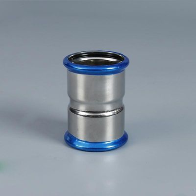 اتصالات فشاری فولاد ضد زنگ خط لوله آب DN15 - DN54 2 سال گارانتی